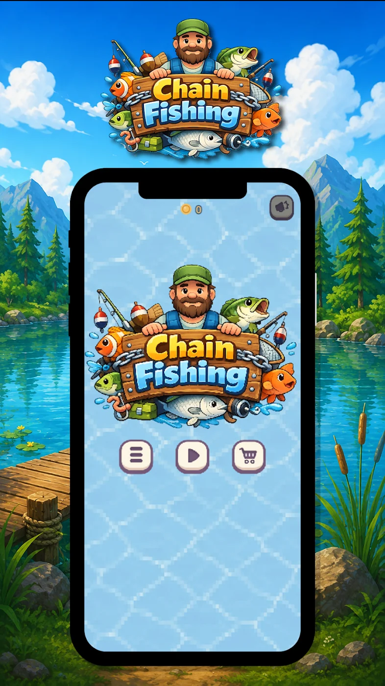 Developer artwork showing the menu and lake setting.